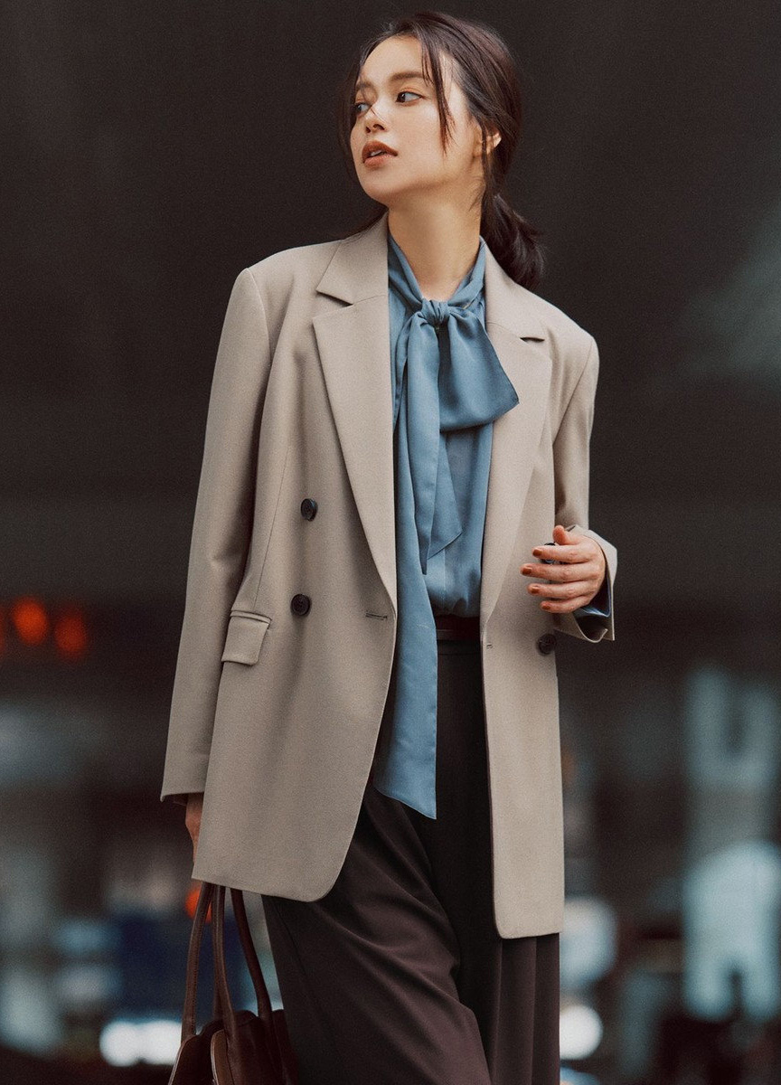 雙排釦西裝外套